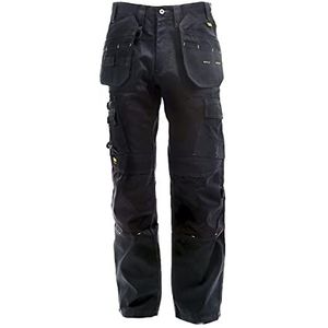 DeWalt Heren werkbroek, Pro Tradesman Work Trousers, 34W x 31L, zwart