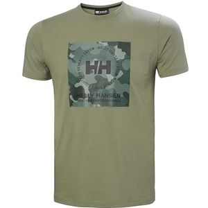 Helly Hansen Heren Core Graphic T-Shirt - Groen, L