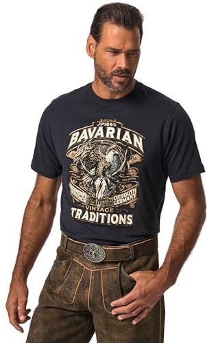 JP1880 Shirt  beige / zwart