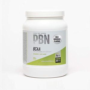 Premium Body Nutrition BCAA aardbeien/limoen 500 g container, nieuwe verbeterde smaak