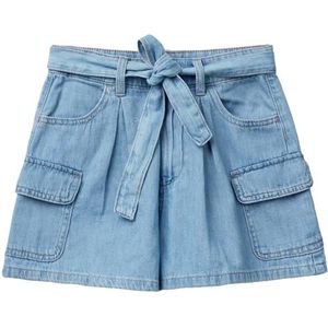 United Colors of Benetton meisjesshorts, blauw, 164 cm