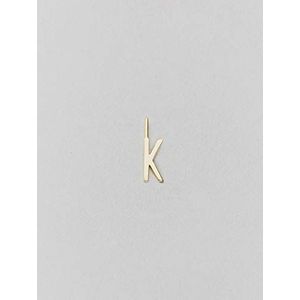 Design Letters Archettype hanger 10 mm, A-Z (goud) - K