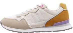 Mtng - Joggo Classic - Damesschoenen - Beige - Synthetisch - Plat
