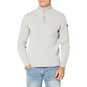 Schott NYC Pullover/sweater voor heren, Hea L.Grijs, XL