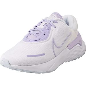 Nike W Renew Run 4, Damessneakers, White Purple Agaat Blue Tint, 42.5 EU