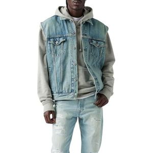 Levi's - Klassiek Vest - Blauw - 100% Katoen