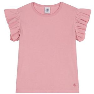 Petit Bateau T-shirt voor meisjes, roze, 6 Jaar