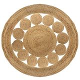 Atmosphera - JJ1050 - Vloerkleed - Beige - Gemaakt van Jute