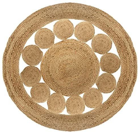 Atmosphera - JJ1050 - Vloerkleed - Beige - Gemaakt van Jute