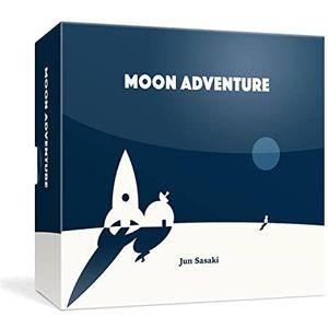 Oink Games Moon Adventure Avontuurspel, bordspel voor 2-5 spelers, ideaal voor onderweg, gezelschapsspel (Duits)