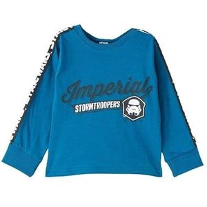 Disney SW 52 02 8985 blauw T-shirt, 8A jongens, Bleu, 8 Jaren