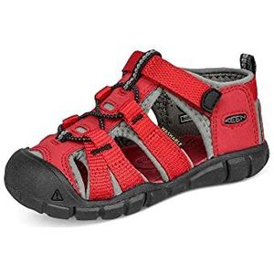 KEEN Unisex Baby Seacamp 2 CNX-Baby Sandaal, Racing Rode Gargoyle, 6 UK Child