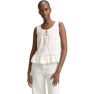 Tom Tailor Denim - Blousetop - Effen - Gevlamd Garen