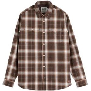 Scotch & Soda - Flannel Check Shirt - Soft Silt Check - Heren