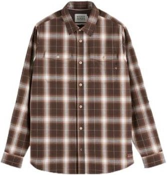 Scotch & Soda - Flannel Check Shirt - Soft Silt Check - Heren
