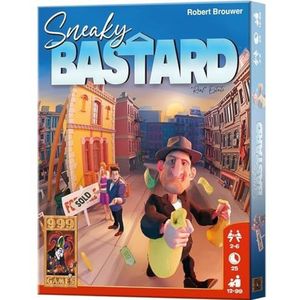 999 Games Sneaky Bastard - Veilingspel voor 2-6 spelers vanaf 12 jaar