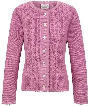 STOCKERPOINT Gebreid vest 'Mabella'  roze gemêleerd