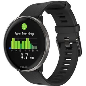 Polar Ignite 3 Titanium - Fitness- & Wellness-smartwatch met GPS, Slaapanalyse, AMOLED-display, 24/7 Activity Tracker, Hartslagmeting, Gepersonaliseerde Workouts en realtime spraakbegeleiding