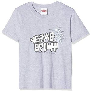 Marvel T-shirt voor meisjes en meisjes, Grijs (Sports Grey Sp Grey), 5-6 anni (Taglia Unica: 5-6Y)