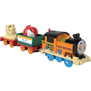 Thomas & Friends Gemotoriseerde speelgoedtrein Beachy Nia batterij aangedreven motor met strandballading voor kleuters vanaf 3 jaar