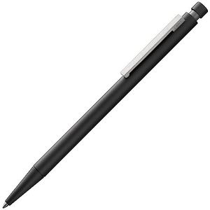 LAMY cp1 Twin Pen 656 Multifunctioneel schrijfapparaat, roestvrij staal met geveerde clip en gum, balpenvulling M 21 zwart, lijnbreedte M/vulpotlood, vulling M 41 (0,5) HB