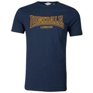 Lonsdale Slim Fit T-Shirt Classic - shirt met lange mouwen, uniseks, blauw (koningsblauw), XL (fabrikantmaat: XL), blauw (koningsblauw)., XL