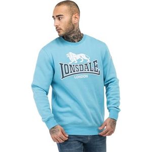 Lonsdale - Lawins - Sweatshirt - Grijs - 80% Katoen 20% Polyester