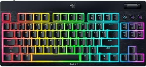 Razer - BlackWidow V4 Tenkeyless - Draadloos Gamingtoetsenbord - Groen Switch - HyperSpeed & Bluetooth
