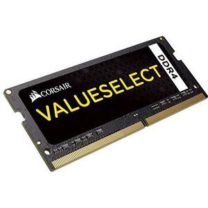 Corsair Value Select SODIMM 16GB (1x16GB) DDR4 2133MHz C15 geheugen voor laptop/notebooks - zwart