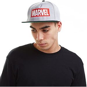 Marvel Honkbalpet met logo voor, Veelkleurig (grijs/zwart), One Size