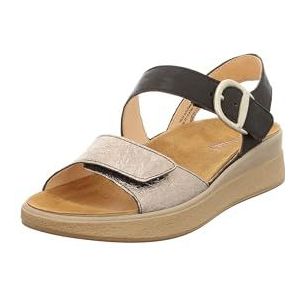 Think! dames MEGGIE chromfrei gegerbte nachhaltige Sandale, BRONZE/KOMBI 9020