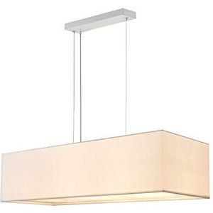 SLV pendelarmatuur ACCANTO SQUARE E27 / woonkamerlamp, binnenverlichting, hangarmatuur eetkamer, led, plafondarmatuur / E27 40 W wit