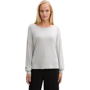 Longsleeve - Effen - Jersey - Losse Pasvorm - Lange Mouw