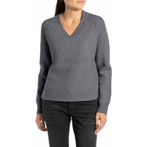 Replay Damestrui, M10 donkergrijs gemêleerd., L