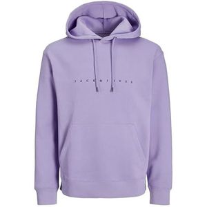 JACK & JONES heren hoodie, Purple Rose, L