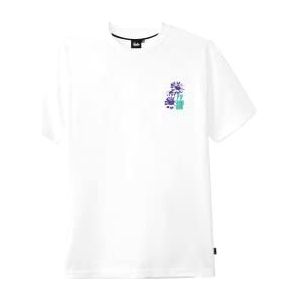 Tealer T-shirt Flowers SS23, wit, maat M, Wit, M