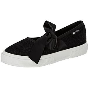 SUPERGA 2257-JERSEYLUREXJ, damessneakers, 99, zwart, 29 EU