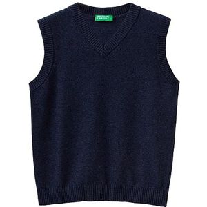 United Colors of Benetton Vest voor heren, kinderen en jongens, Blu Scuro 852, XL