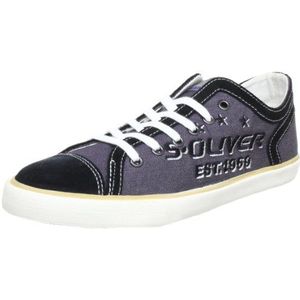 s.Oliver Casual 5-5-13603-20 herensneakers, Schwarz Black 1, 46 EU