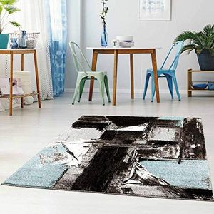 Carpet City Vloerkleed, modern, polypropyleen, grijs, 120 cm x 160 cm