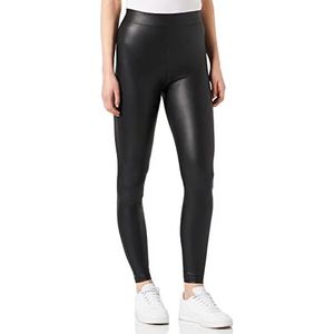 ONLY Dames Onlcool Coated Legging Noos Broek, zwart (zwart/zwart), L