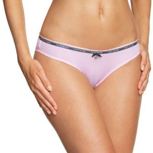 Tommy Hilfiger Dames bikini Maggie Bikini / 1387901972, maat 36 (S), roze (698 Fairy Tale/Classic White), roze (698 Fairy Tale/Classic White), 36