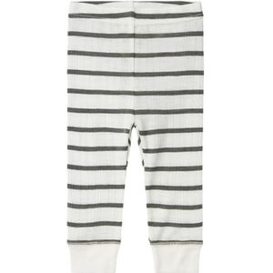 Nbmwang Longjohn Noos Woolnaald, wit, 56 cm