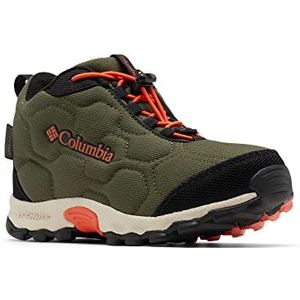 Columbia Unisex Firecamp Mid 2 waterdichte sneeuwlaarzen voor kinderen, Nori Rode Kwarts, 1