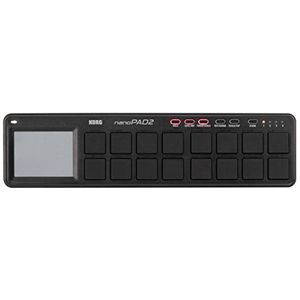 Korg nanoPAD2 - Slimline USB MIDI 16-Pad Controller - Black