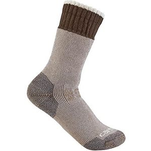 Carhartt Zware laarssokken voor dames, van synthetische wolmix, sokken, kaki, Medium