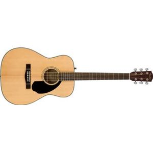Fender CC-60S Concert akoestische gitaar, walnoot toets, naturel