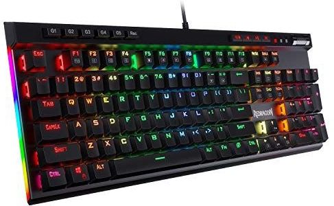 REDRAGON K580 VATA RGB toetsenbord USB QWERTY Zwart - Programmeerbaar - Anti-Ghosting - Aluminium