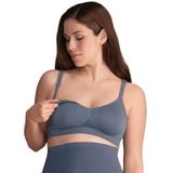 Anita Maternity Dames naadloze voedingsbeha, Sky Grey, XXL, Sky Grey, XXL