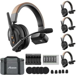 Accsoon CoMo SE - Intercomsysteem - Master-headset en vier remote-headsets